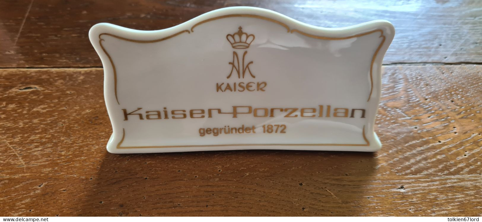 KAISER PORZELLAN BAD STAFFELSTEIN COBURG Gegrundet 1872 - Kaiser (DEU)