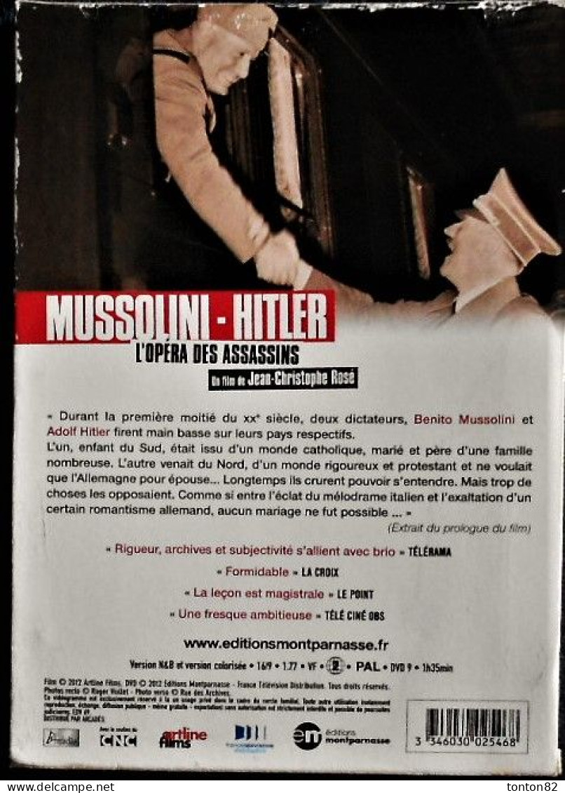 Mussolini Et Hitler - L'Opéra Des Assassins . - History