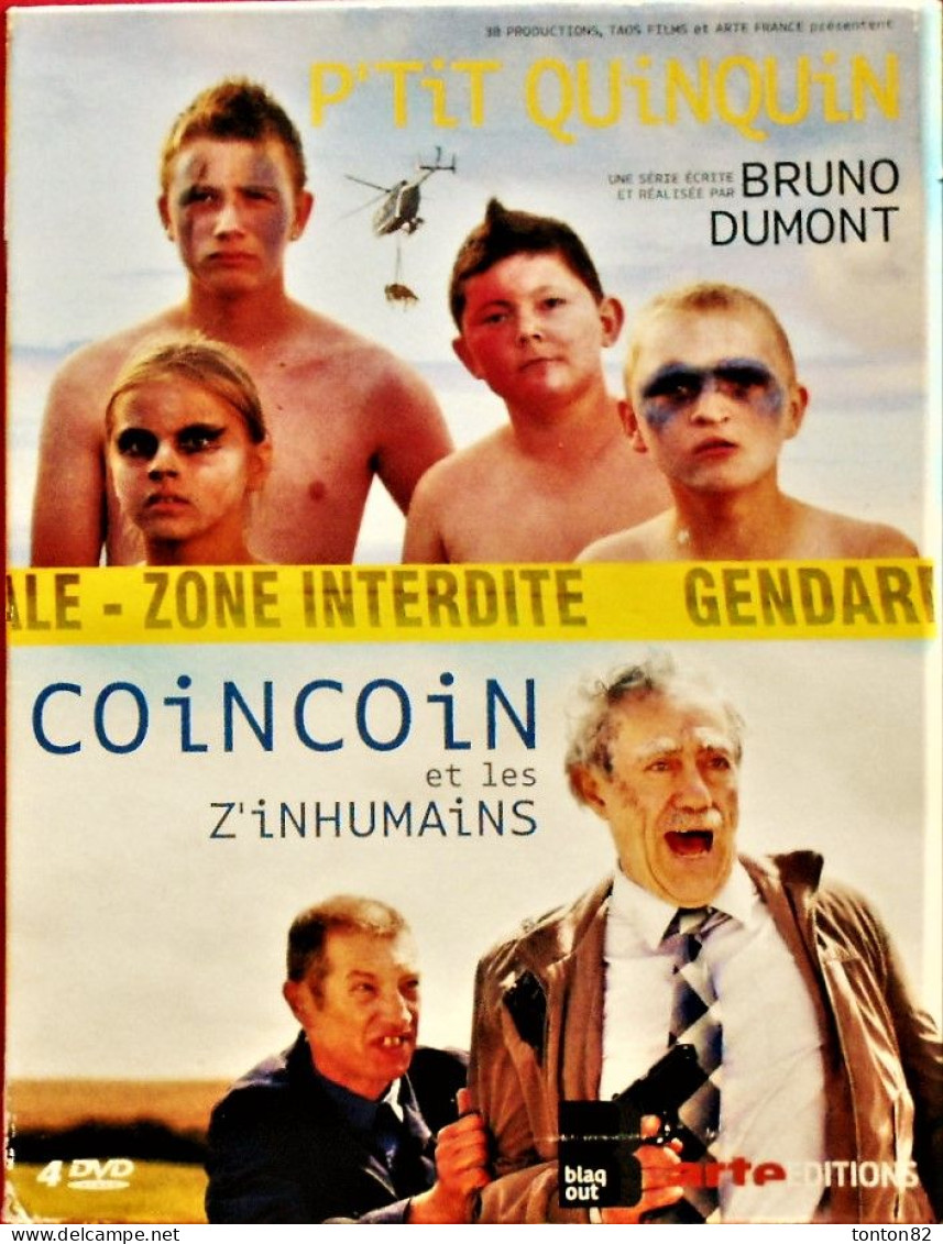 P'Tit QUINQUIN - Et : COINCOIN Et Les Z'inhumains - Coffret De 4 DVD - Deux Séries Complètes . - Comédie