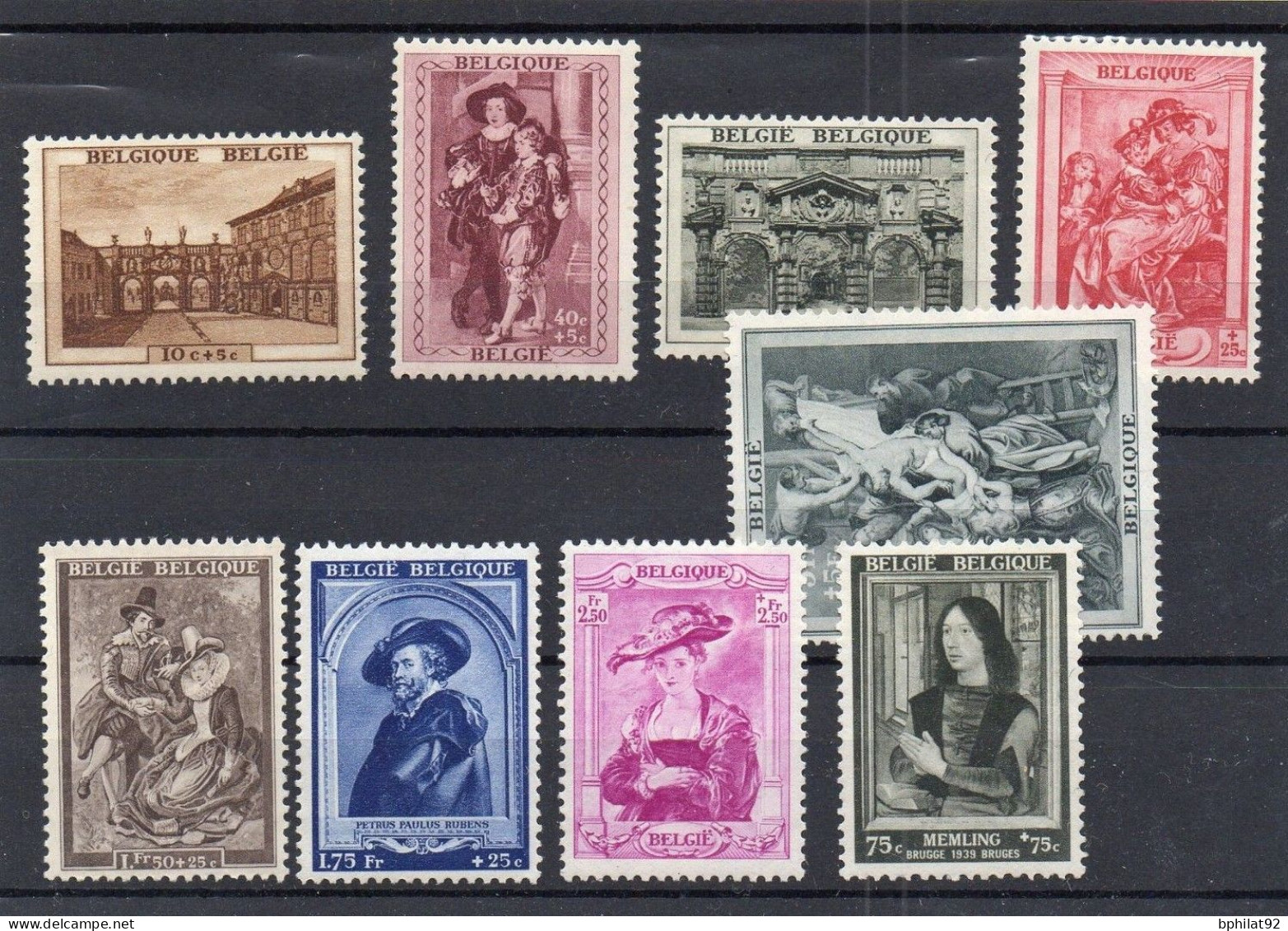 !!! BELGIQUE : TIMBRES DE 1932 NEUFS ** - Unused Stamps