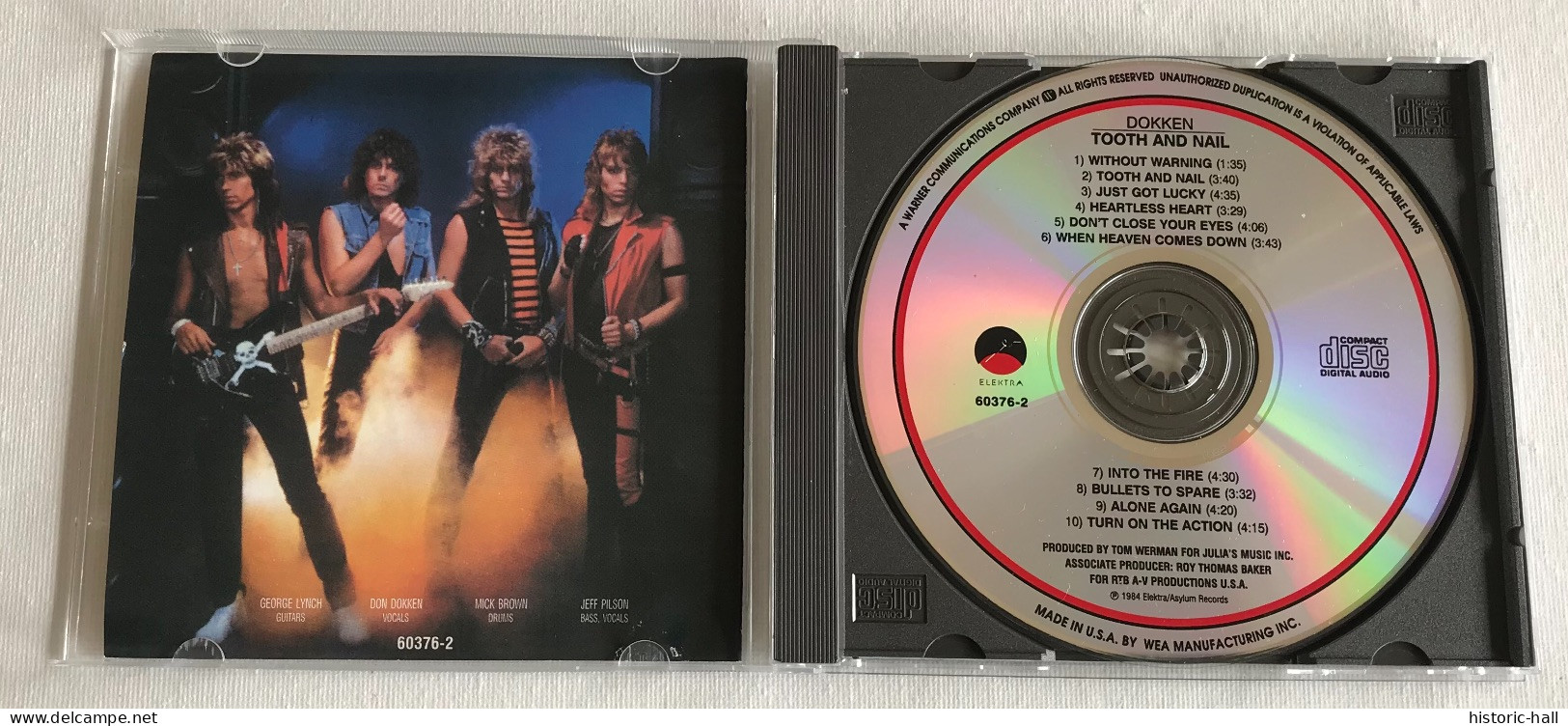 DOKKEN - Tooth And Nail - CD - 1984/97 - Russian Press - Hard Rock En Metal