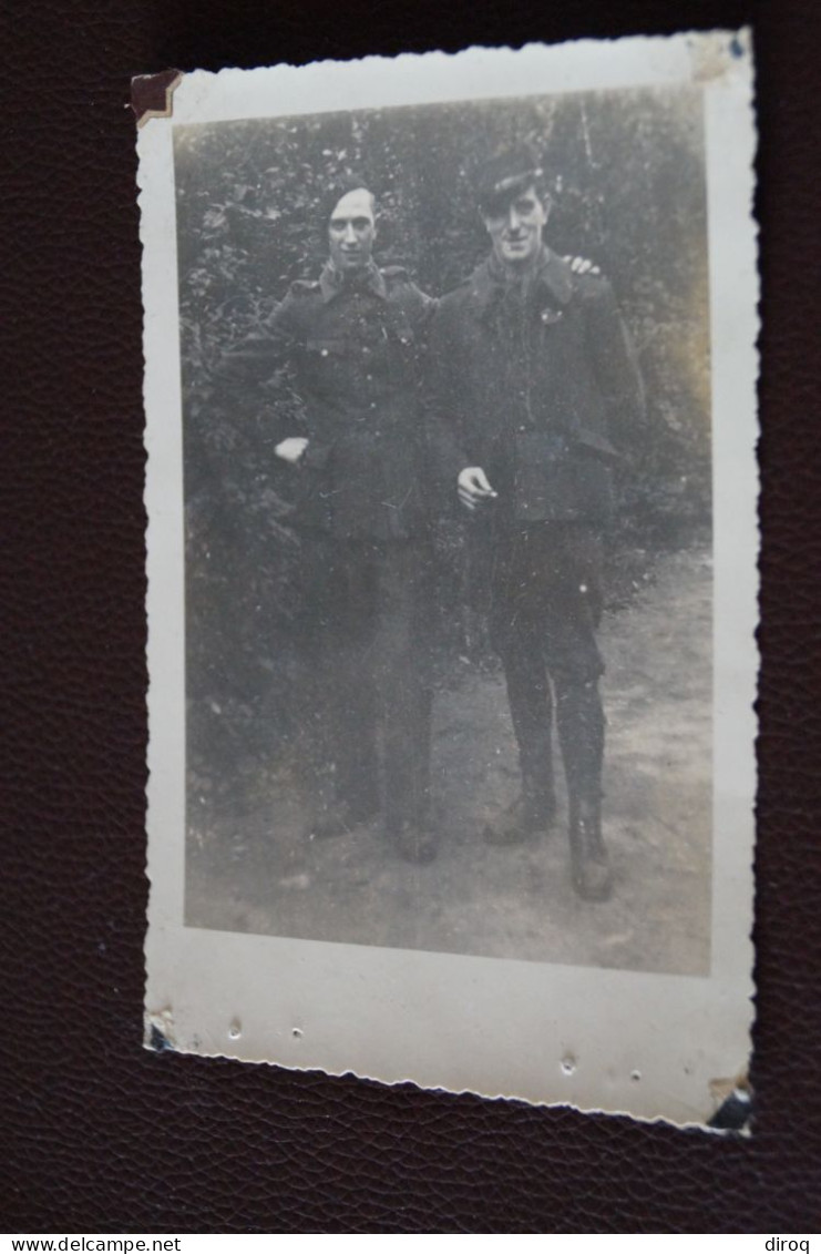 Camps De Prisonnier De Guerre,Stalag,cachet Allemand, Ancienne Photo,12,5 Cm. Sur 8 Cm. - Oorlog, Militair