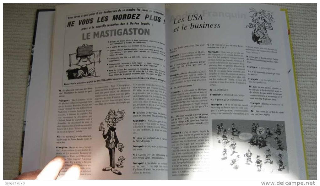 Franquin DBD Dossiers De La Bande Dessinée 1 Spirou Gaston Fantasio Spip - Franquin