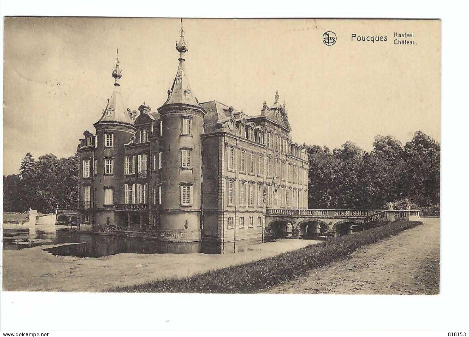 Poeke   Poucke    Château  Kasteel  1923 - Aalter