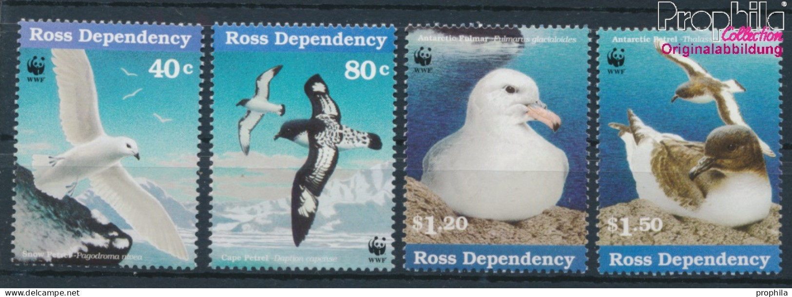 Ross-Gebiet 50-53 (kompl.Ausg.) Postfrisch 1997 Seevögel Der Antarktis (10115207 - Unused Stamps