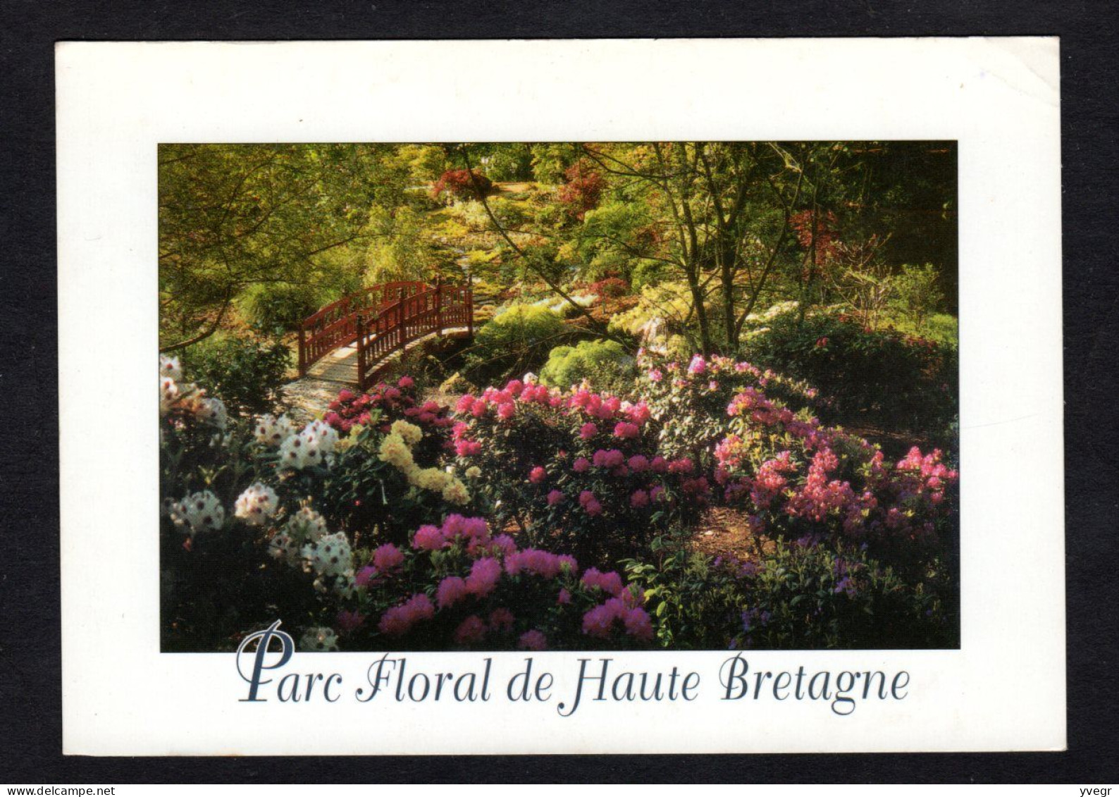 LE CHATELLIER (35 I & V.) Château De La Foltière - Parc Floral De Haute Bretagne - Petit Pont Et Fleurs (JACK N° 11605) - Le Châtellier