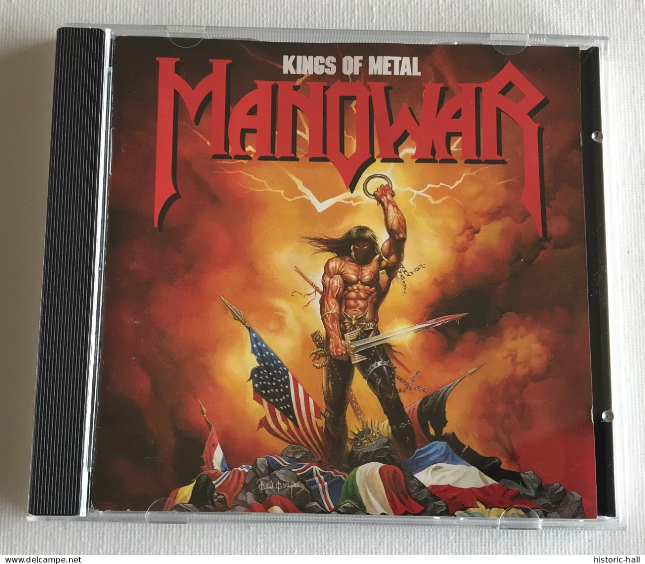 MANOWAR - Kings Of Metal - CD - 1988 - German Press - Hard Rock En Metal