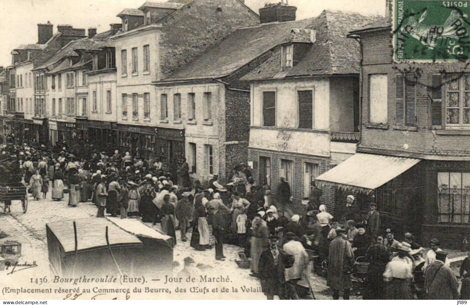 France > [27] Eure > Bourgtheroulde - Jour De Marché - 11648 - Bourgtheroulde