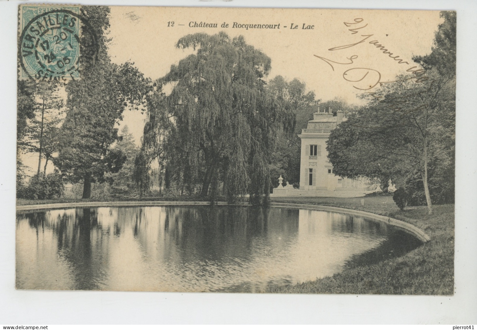 Château De ROCQUENCOURT - Le Lac - Rocquencourt