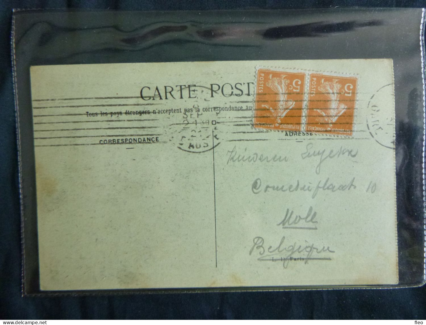 ANCIENNE LETTRE/CARTE POSTALE DE FRANCE - Cards/T Return Covers