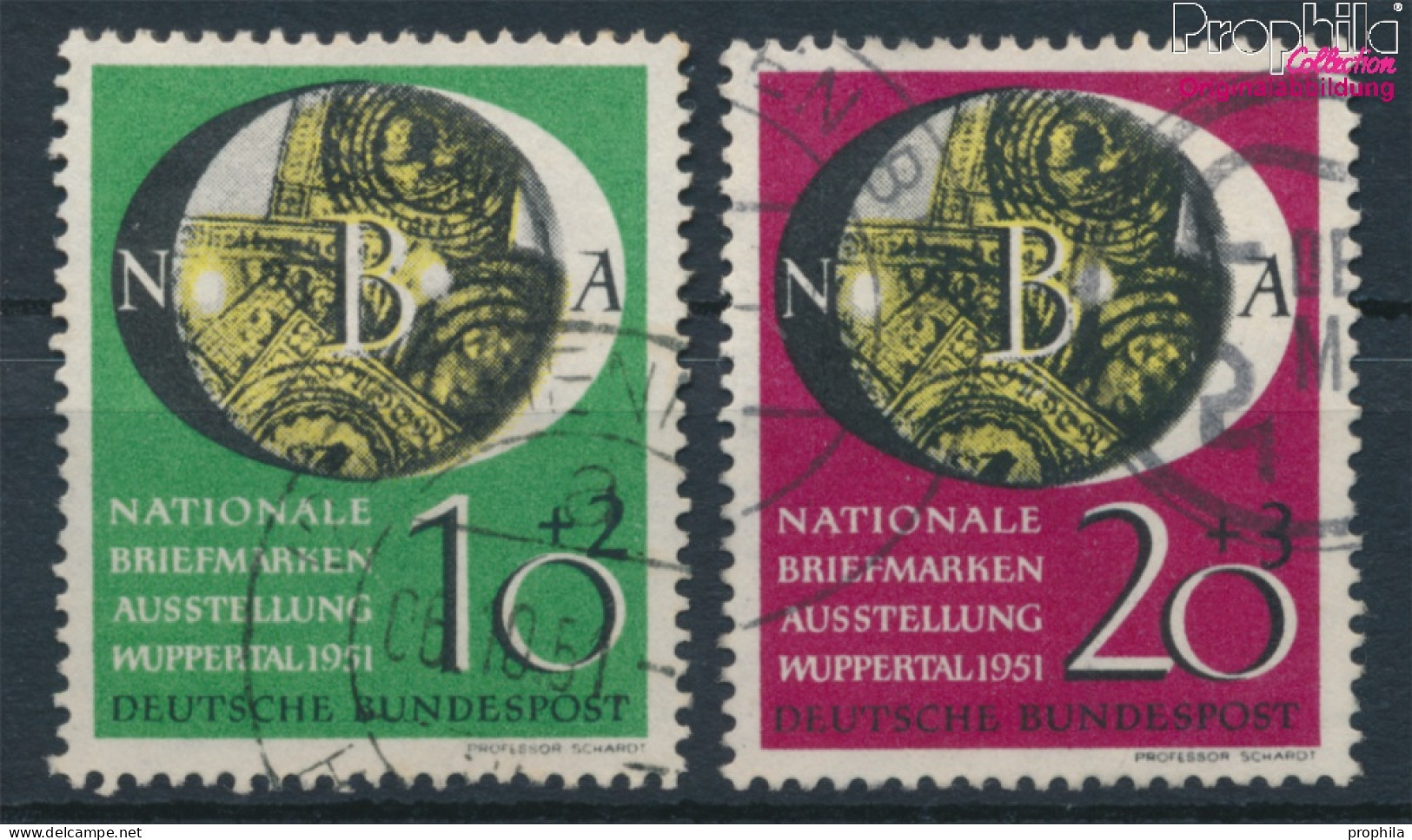 BRD 141-142 (kompl.Ausg.) Gestempelt 1951 NBA (10093006 - Gebraucht