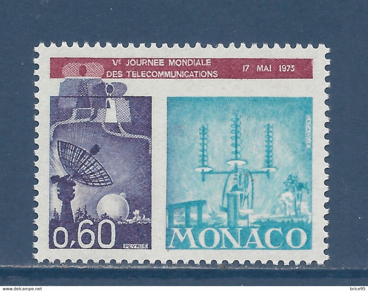 Monaco - YT N° 926 ** - Neuf Sans Charnière - 1973 - Unused Stamps