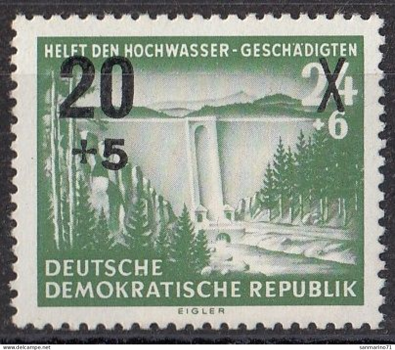 GERMANY DDR 449,unused - Wasser