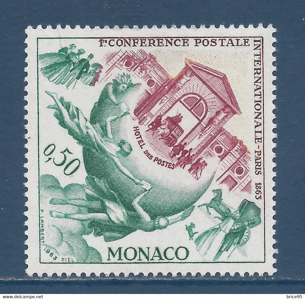 Monaco - YT N° 615 ** - Neuf Sans Charnière - 1963 - Neufs