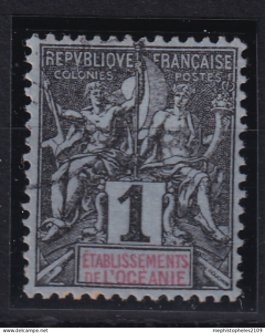 OCÉANIE 1892 - Canceled - YT 1 - Used Stamps