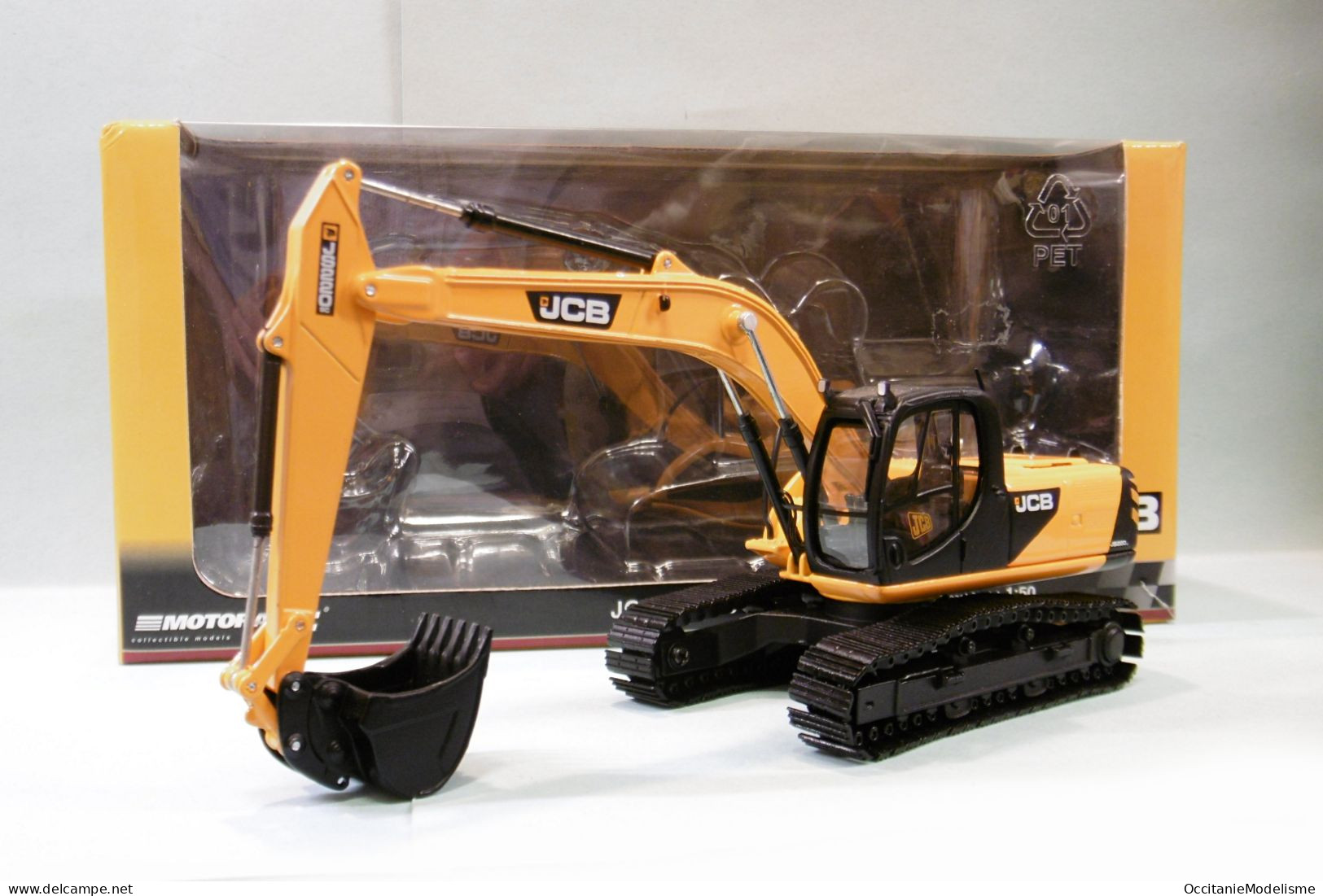 Motorart - JCB JS220 Excavatrice Réf. 13729 BO 1/50 - Camions, Bus Et Construction