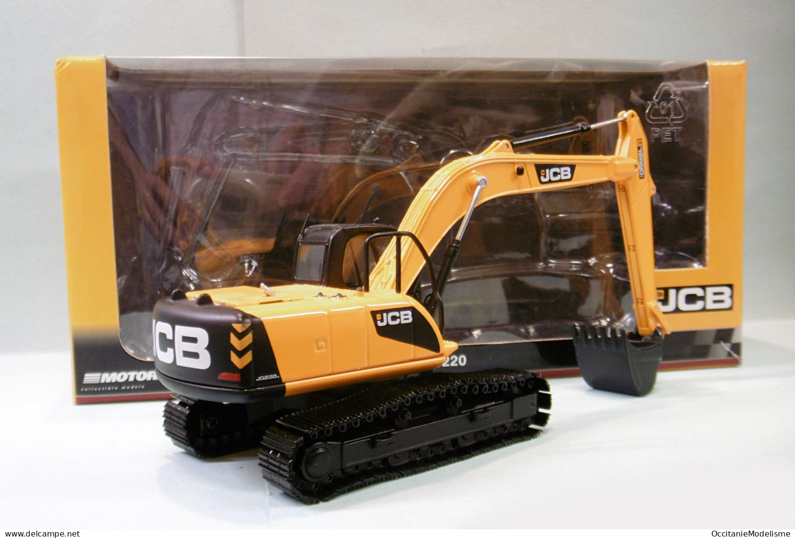 Motorart - JCB JS220 Excavatrice Réf. 13729 BO 1/50 - Trucks, Buses & Construction