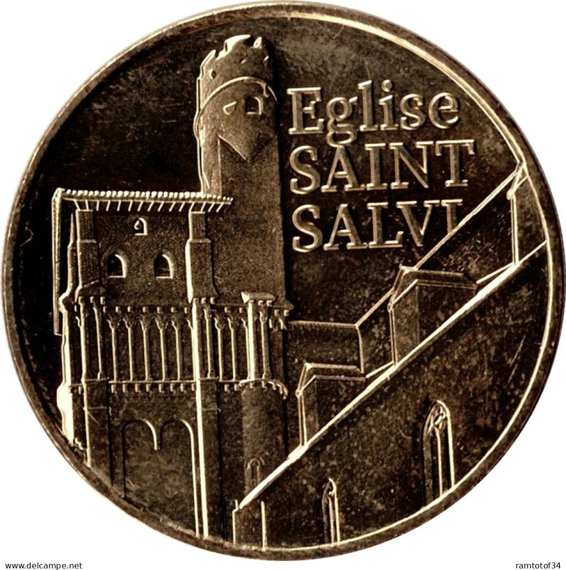 2022 MDP406 - ALBI - Eglise Saint Salvi (Tour Septentrionale) / MONNAIE DE PARIS - 2022