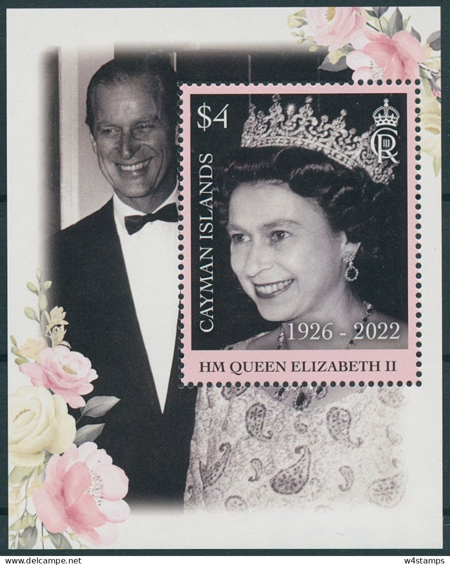 Cayman Islands 2023 MNH Royalty Stamps Queen Elizabeth II Memorial 1v M/S - Cayman Islands