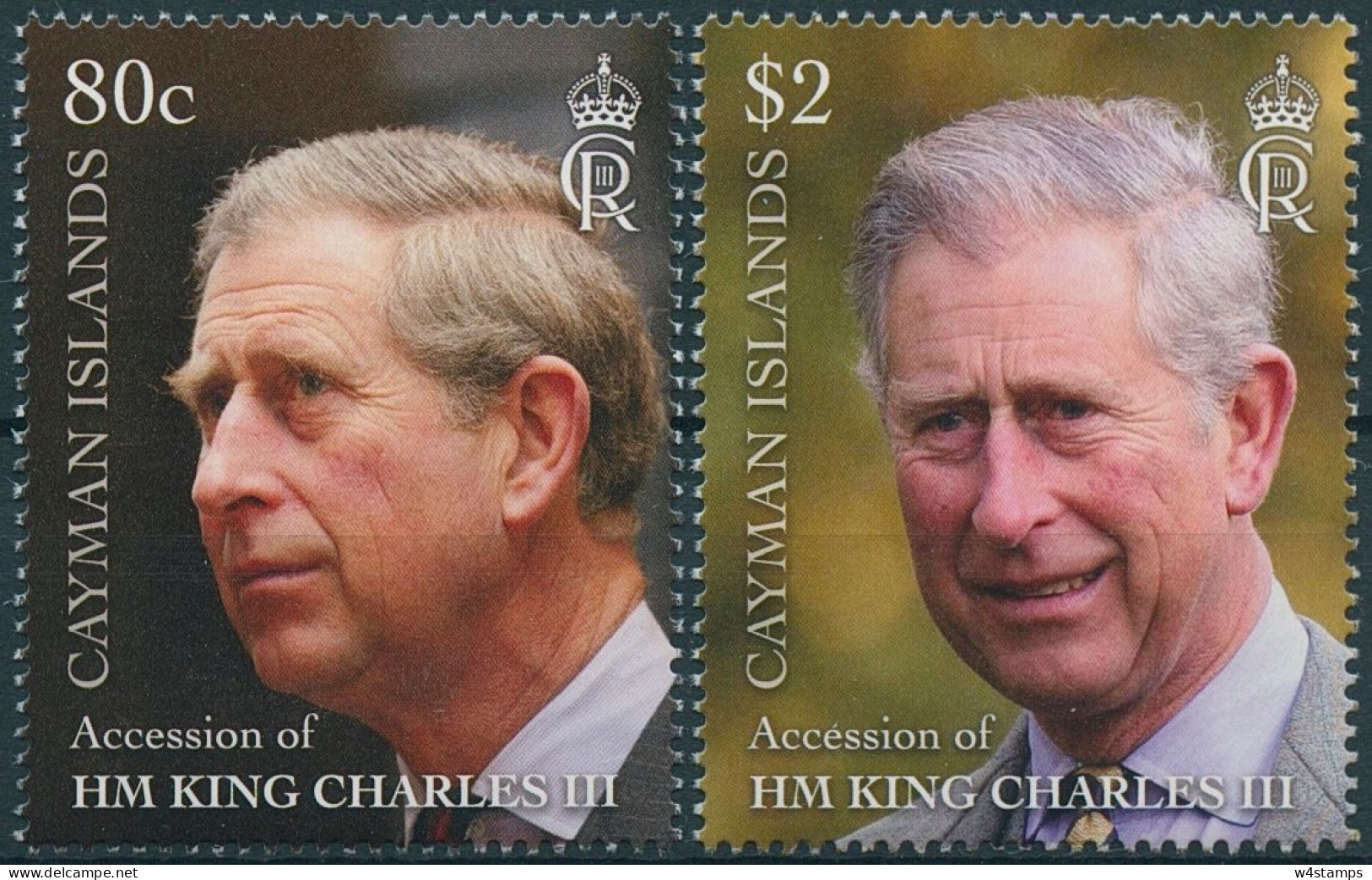 Cayman Islands 2023 MNH Royalty Stamps Queen Elizabeth II Cayman Islands 2023 MNH Royalty Stamps King Charles III 1v M/S - Cayman Islands