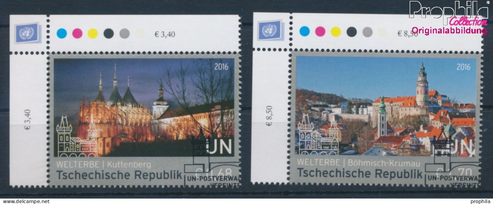 UNO - Wien 925-926 (kompl.Ausg.) Gestempelt 2016 UNESCO Welterbe (10100578 - Gebraucht