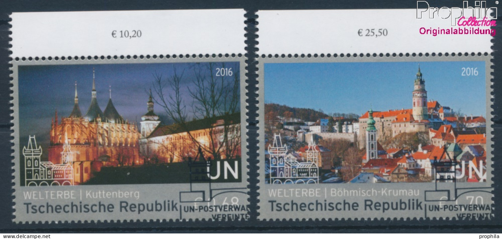 UNO - Wien 925-926 (kompl.Ausg.) Gestempelt 2016 UNESCO Welterbe (10100580 - Gebruikt