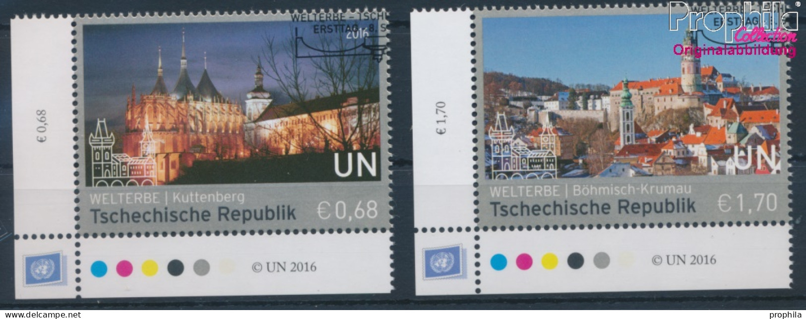 UNO - Wien 925-926 (kompl.Ausg.) Gestempelt 2016 UNESCO Welterbe (10100582 - Oblitérés