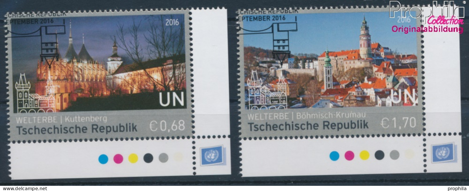 UNO - Wien 925-926 (kompl.Ausg.) Gestempelt 2016 UNESCO Welterbe (10100583 - Gebraucht