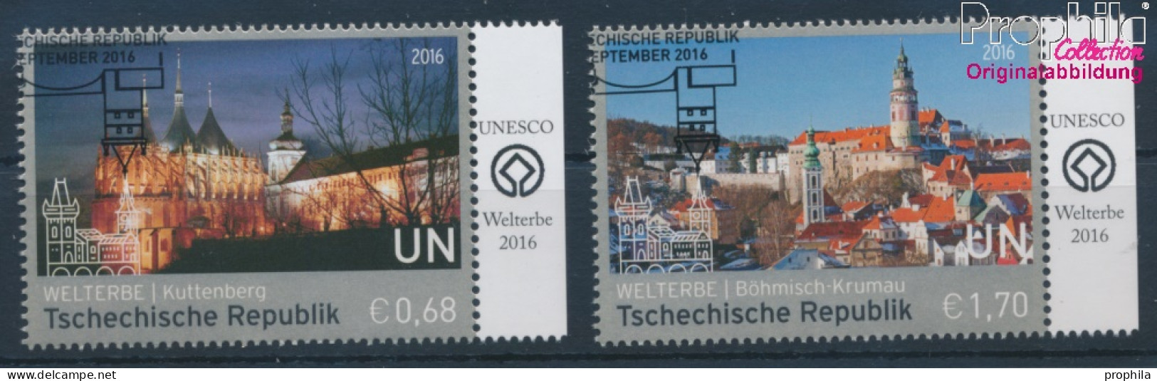 UNO - Wien 925-926 (kompl.Ausg.) Gestempelt 2016 UNESCO Welterbe (10100595 - Gebraucht