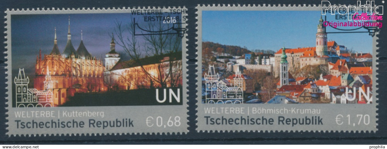 UNO - Wien 925-926 (kompl.Ausg.) Gestempelt 2016 UNESCO Welterbe (10100596 - Gebraucht