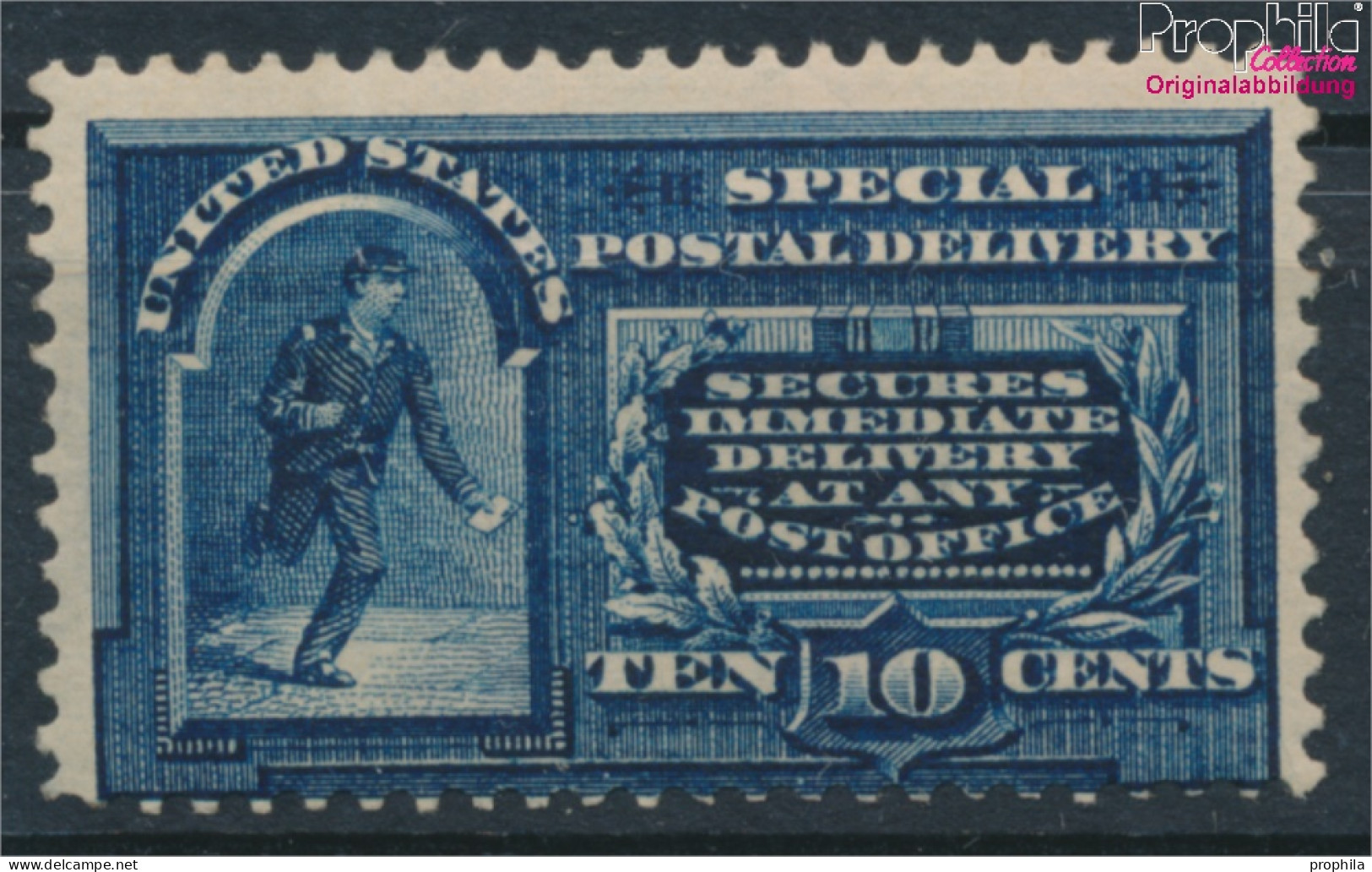 USA 116 (kompl.Ausg.) Mit Falz 1895 Eilbote (10054643 - Franqueo