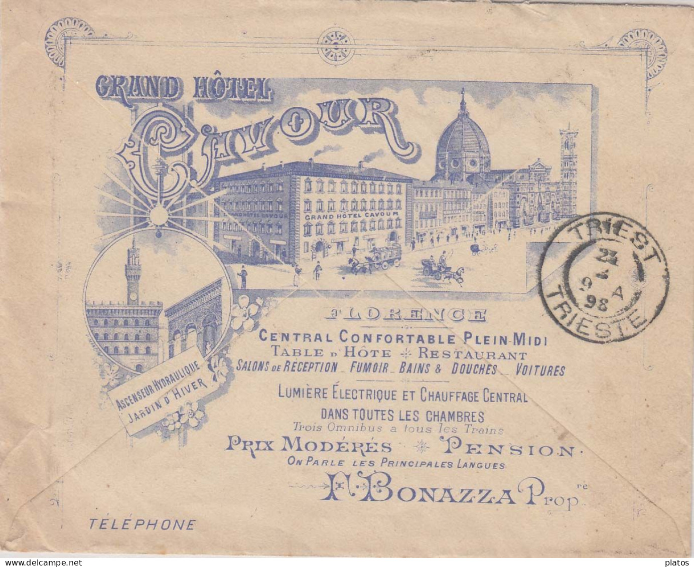 IS - Amb. Firenze - Milano Su Cent. 25 Umberto L° - Chiudilettera Firenze Primavera Centenario Toscanelli - Vespucci - Postage Due