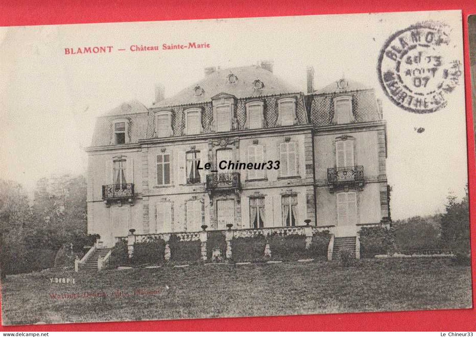 54 - BLAMONT---Chateau Sainte Marie - Blamont