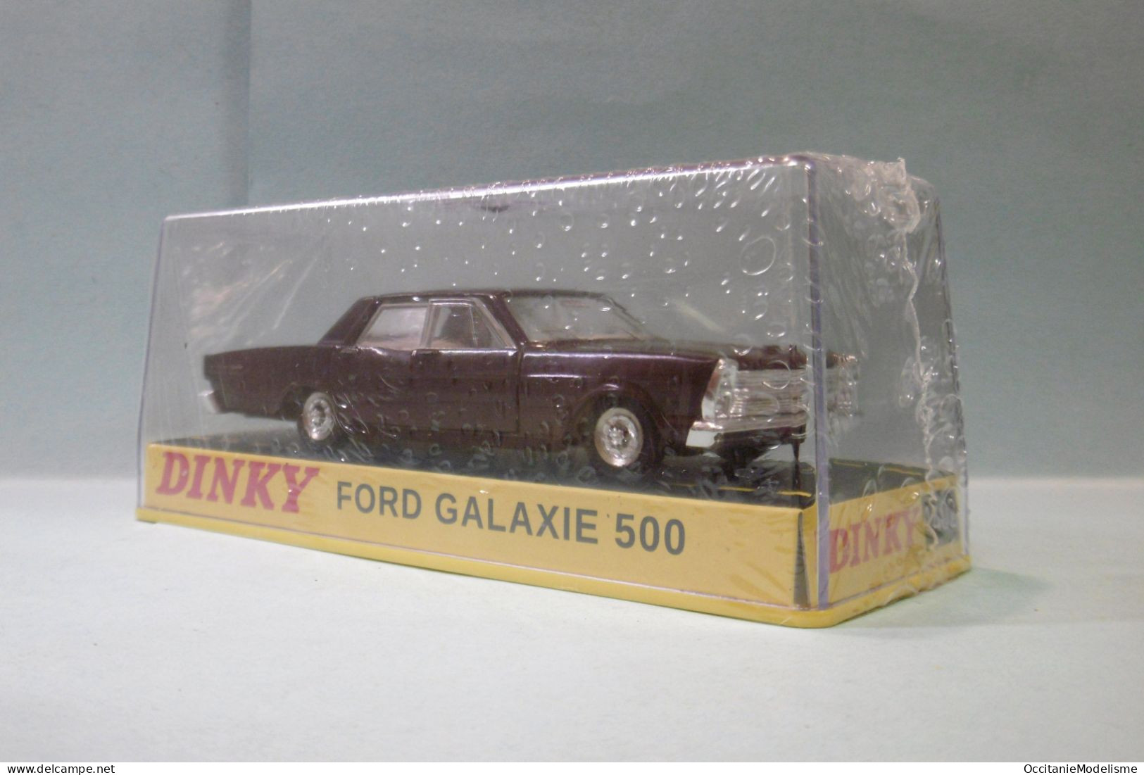 Dinky Toys / Atlas - FORD GALAXIE 500 Marron Réf. 1402 BO 1/43 - Dinky