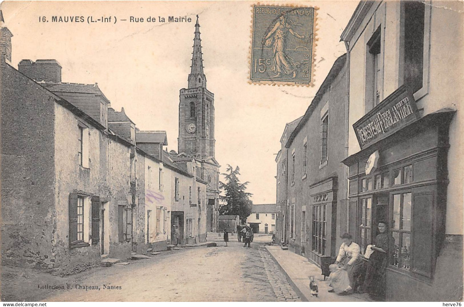 MAUVES SUR LOIRE - Rue De La Mairie - Mauves-sur-Loire