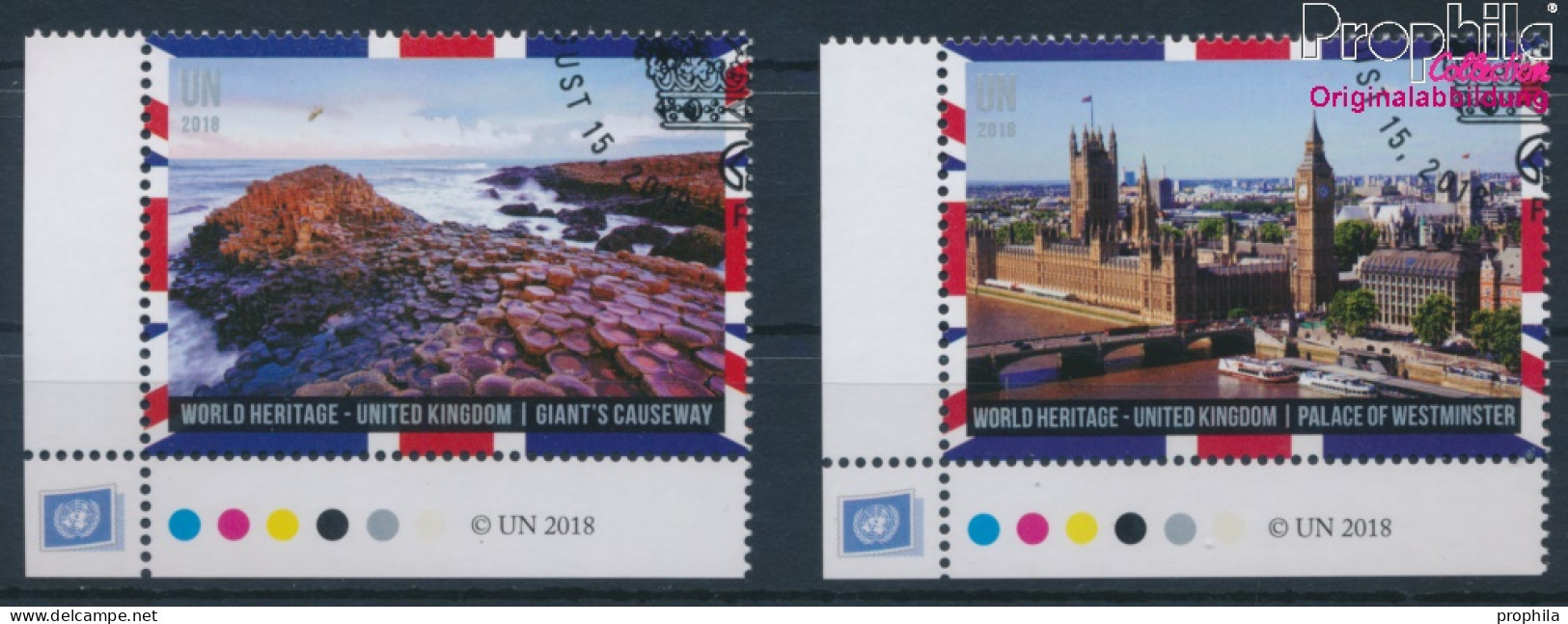 UNO - New York 1664-1665 (kompl.Ausg.) Gestempelt 2018 UNESCO Welterbe (10130238 - Used Stamps