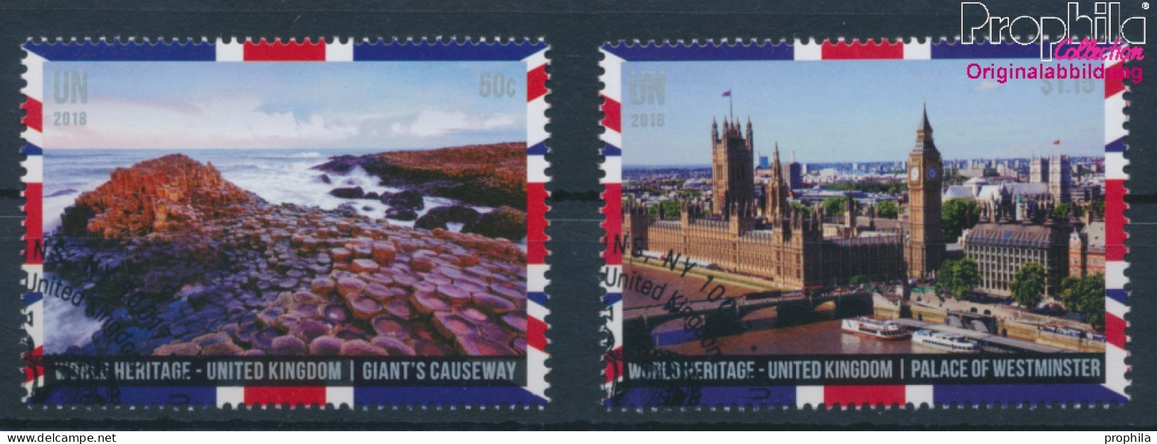 UNO - New York 1664-1665 (kompl.Ausg.) Gestempelt 2018 UNESCO Welterbe (10130245 - Used Stamps