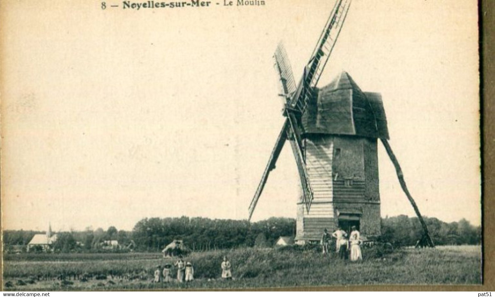 80 - Noyelles : Le Moulin - Noyelles-sur-Mer