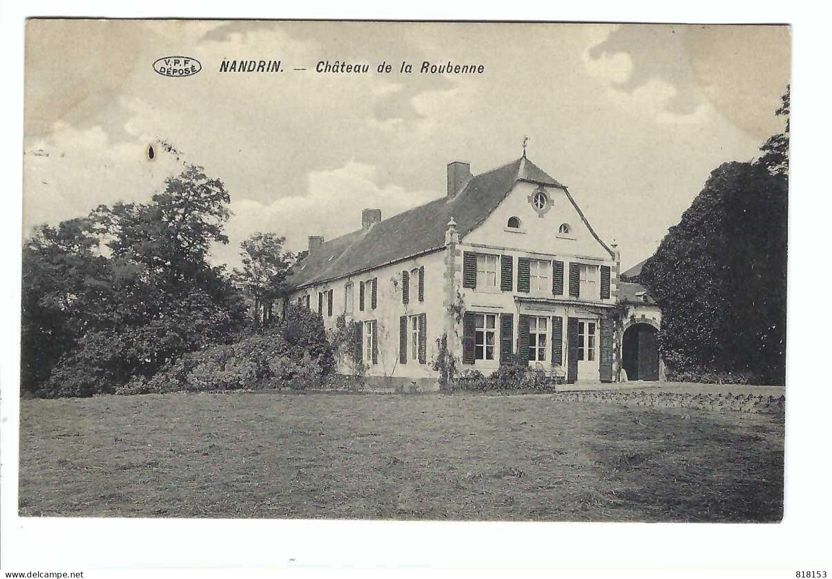 NANDRIN  -  Château De La Roubenne  1906 - Nandrin