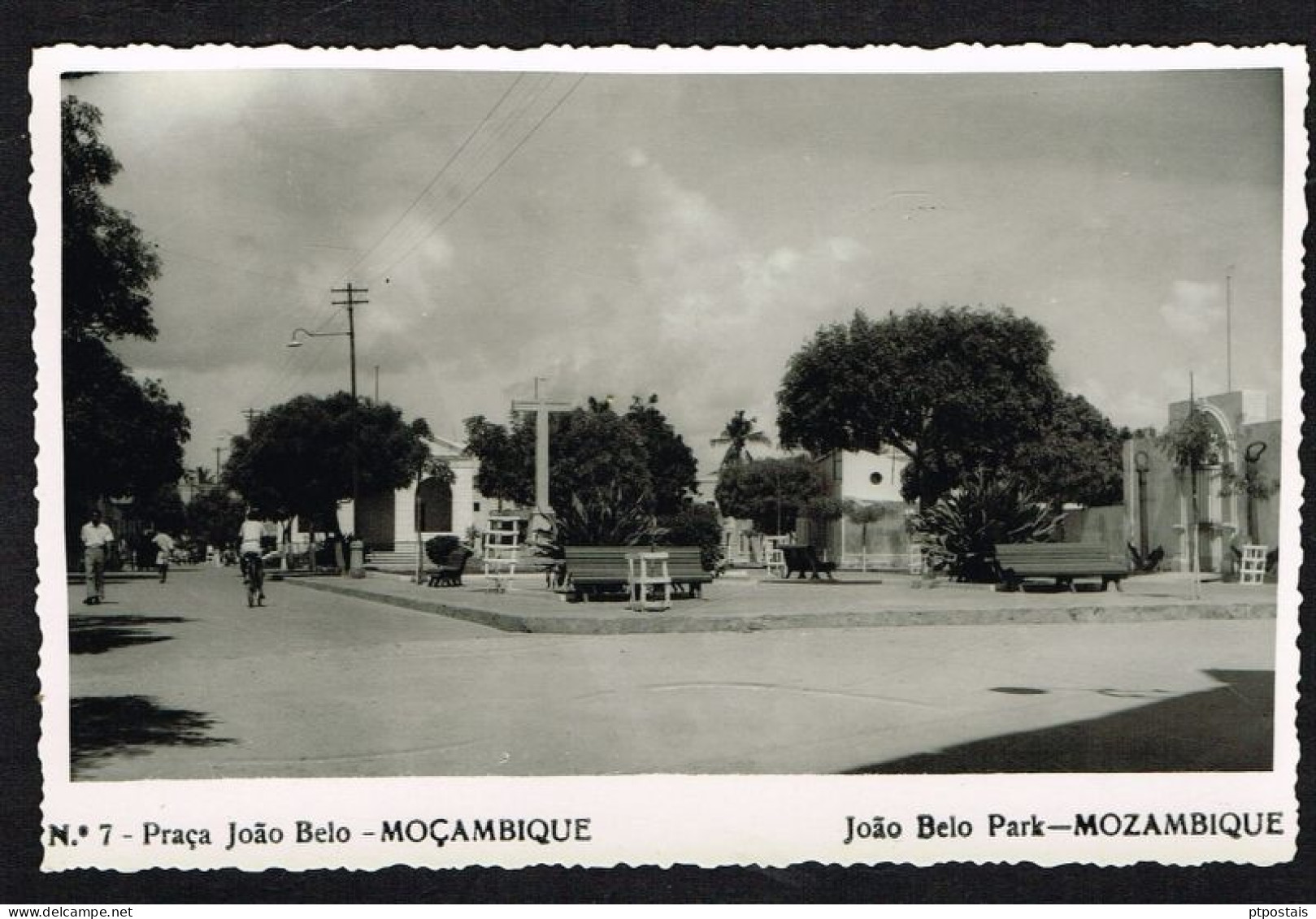 MOÇAMBIQUE MOZAMBIQUE (Africa) - João Belo Park RARE PHOTO-POSTCARD - Mozambique