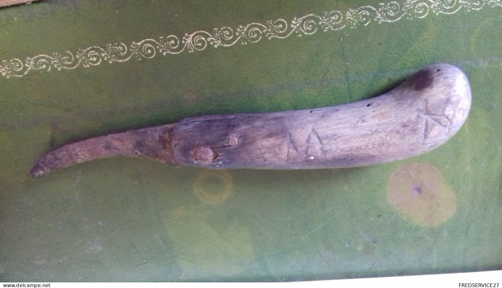 B2/  ANCIEN COUTEAUX JARDINIER ??? ?15CM - Messer