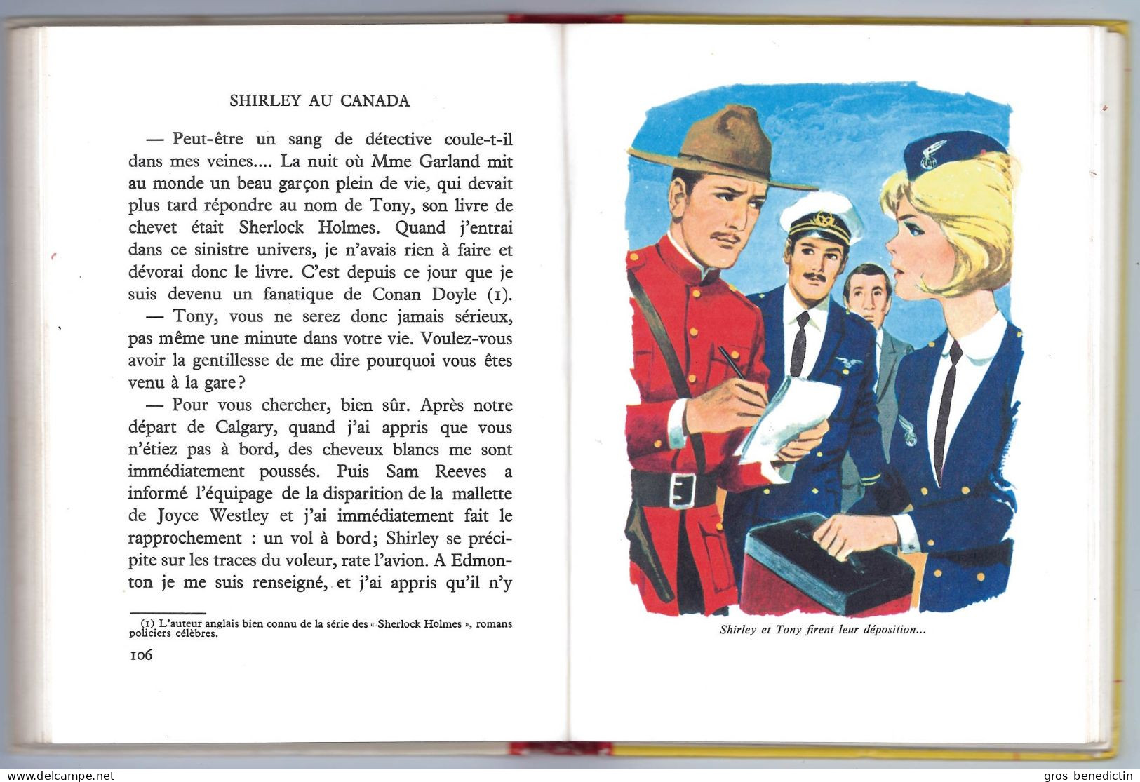 G.P. Spirale N°112 - Edward Home-Gall - "Shirley Au Canada" - 1966 - #Ben&Spi&Shirley - Collection Spirale