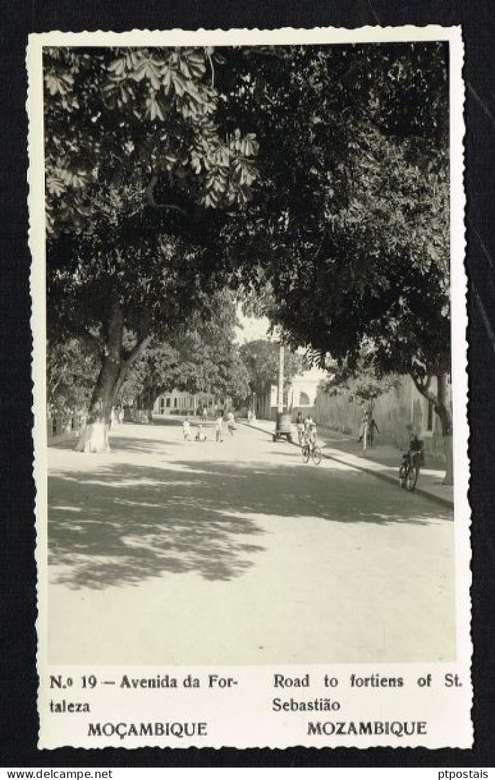 MOÇAMBIQUE MOZAMBIQUE (Africa) - Road To Fortiens Of St. Sebastião RARE PHOTO-POSTCARD - Mozambique