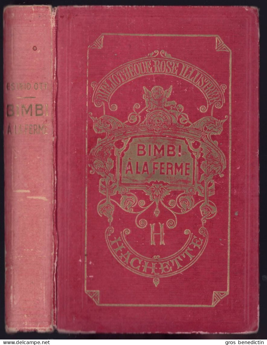 Hachette - Bibliothèque Rose Illustrée - Estrid Ott - "Bimbi à La Ferme" - 1950 - #Ben&BRI - Bibliotheque Rose