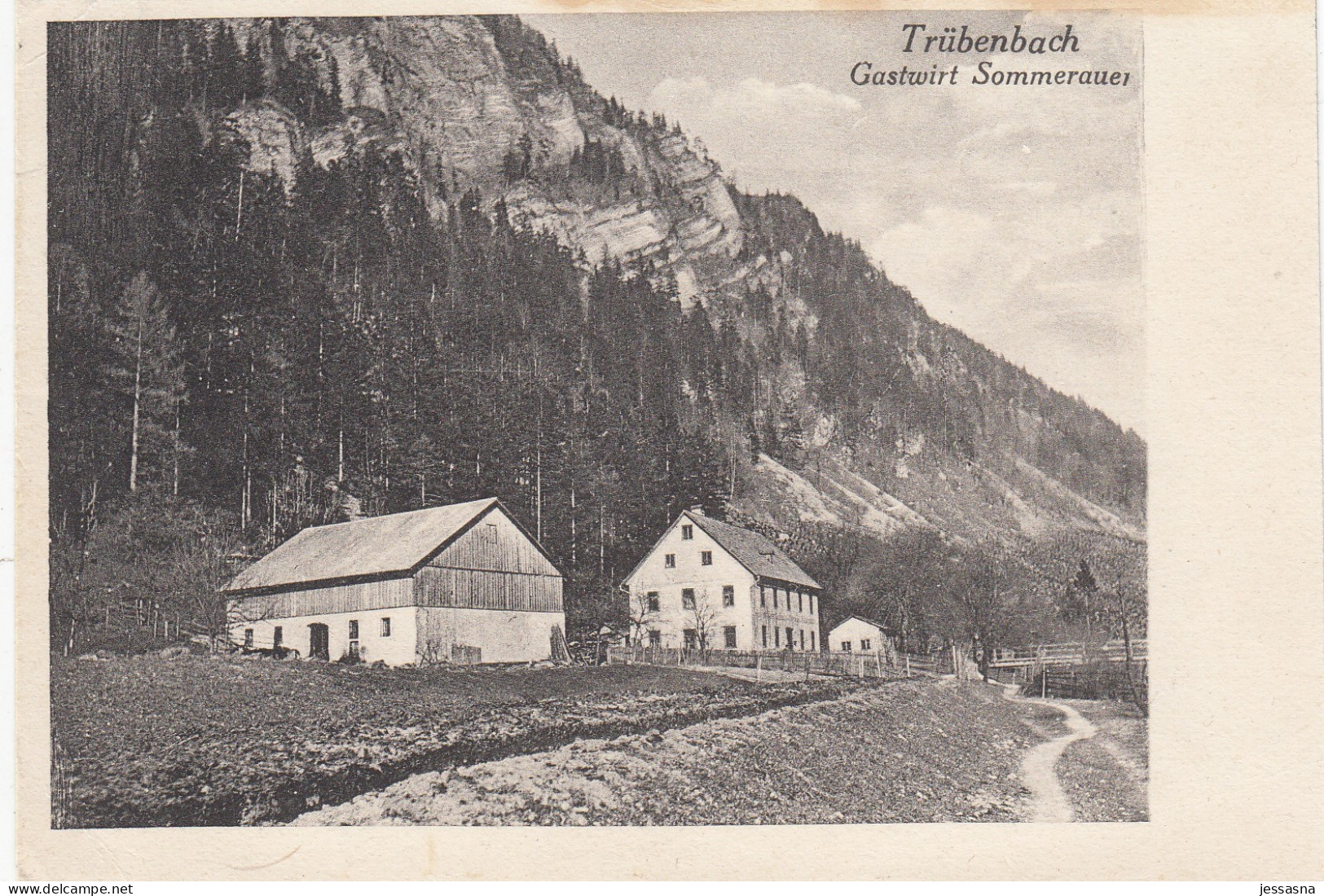 AK - NÖ - Trübenbach (Bez. Scheibbs) Alter Gasthof Sommerauer - 1920 - Scheibbs