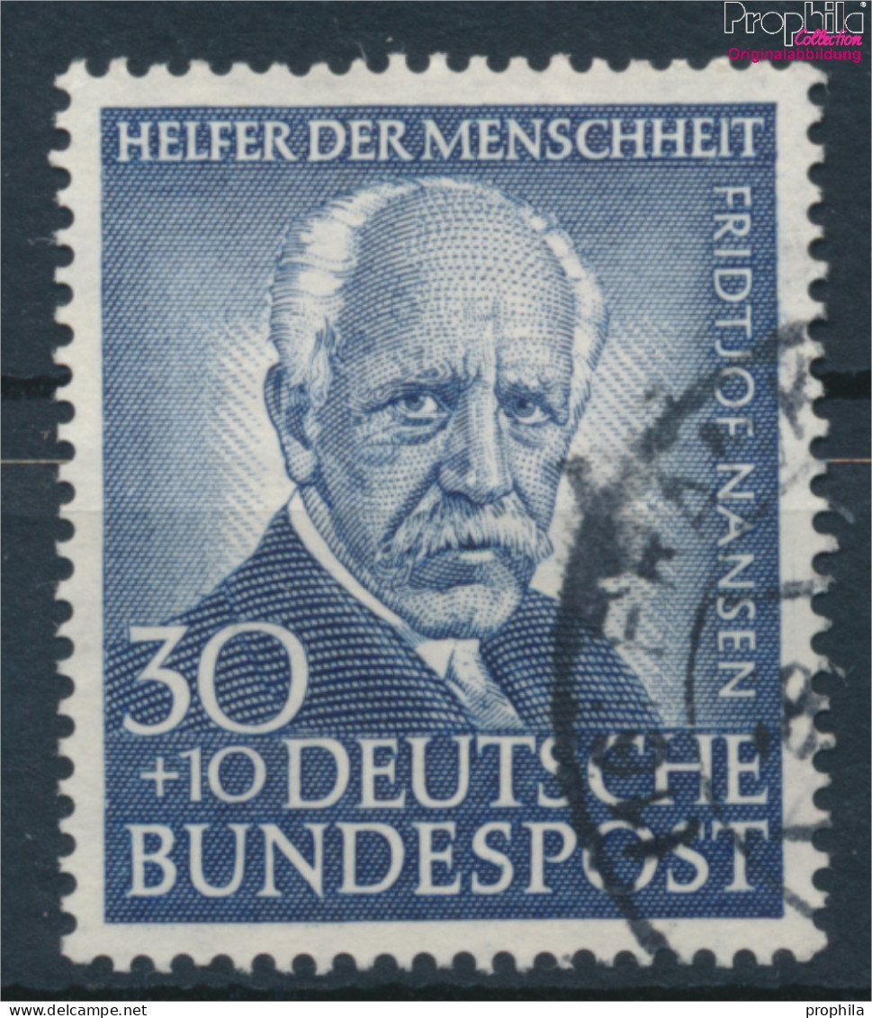 BRD 176 Gestempelt 1953 Helfer Der Menschheit (IV) (10093001 - Gebraucht