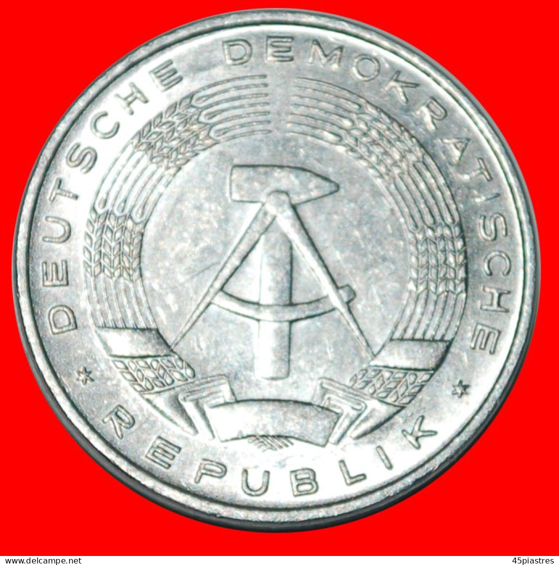 * HAMMER AND COMPASS (1963-1990): GERMANY  10 PFENNIGS 1980A! DIES 1+B! MINT LUSTRE! · LOW START! · NO RESERVE! - 10 Pfennig