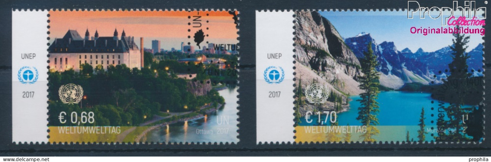 UNO - Wien 983-984 (kompl.Ausg.) Gestempelt 2017 Tag Der Umwelt (10100567 - Oblitérés