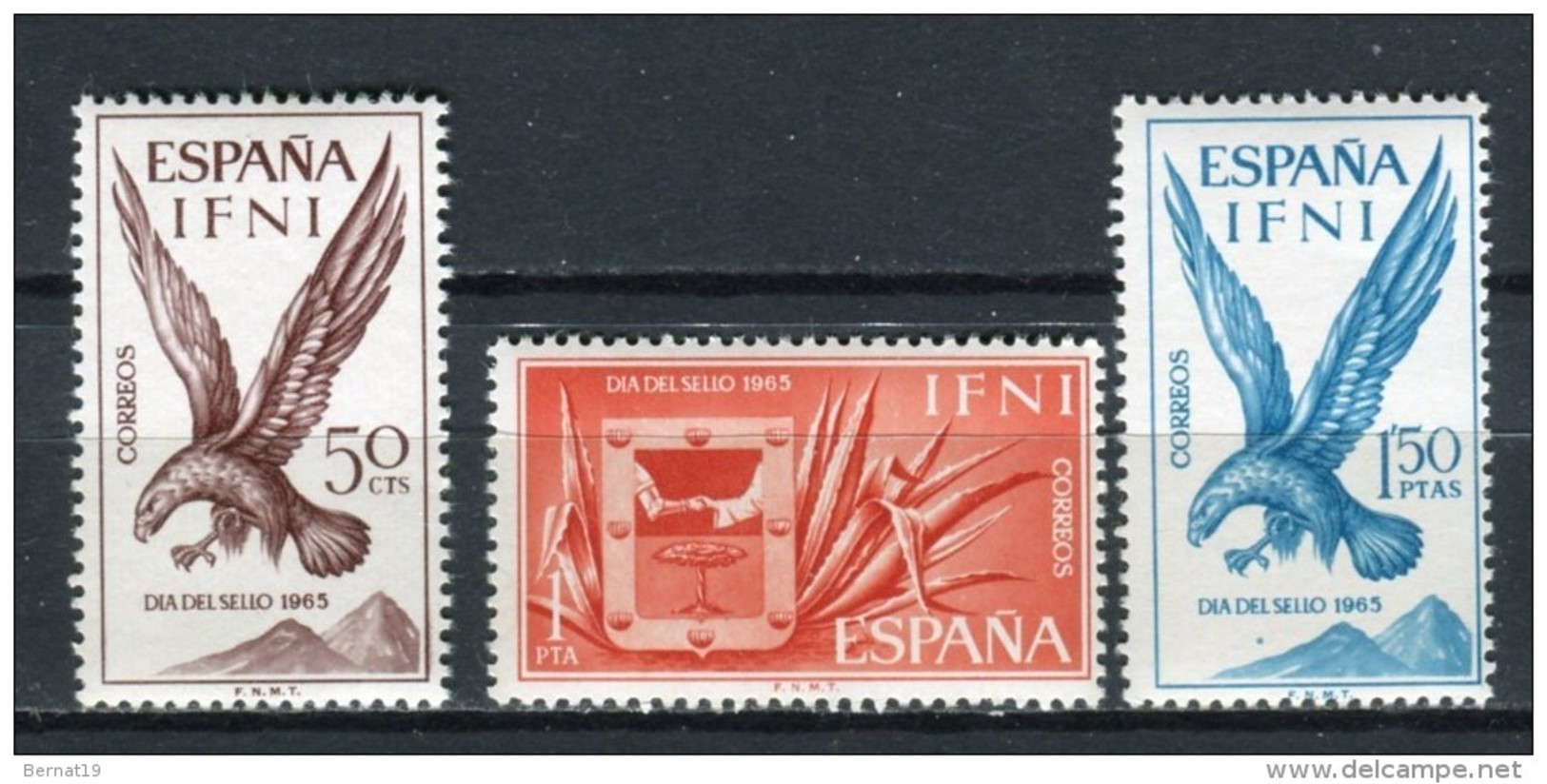 Ifni 1965. Edifil 215-17 ** MNH. - Ifni