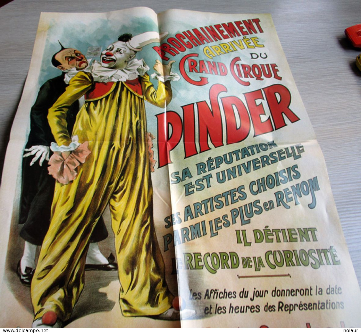 FASCICULE N° 6 L'univers De PINDER JEAN RICHARD, Avec Son Fac -similé D'affiche D'époque - Literatur & DVD